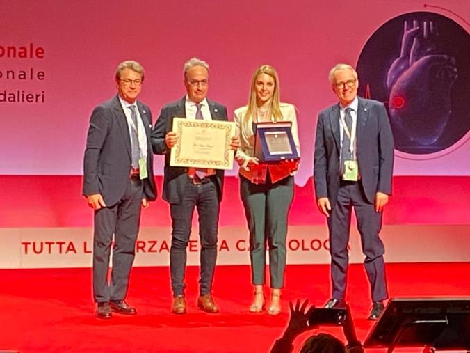 images Congresso nazionale dell’Anmco, premiati i cardiologi calabresi Marisa Talarico e Roberto Ceravolo