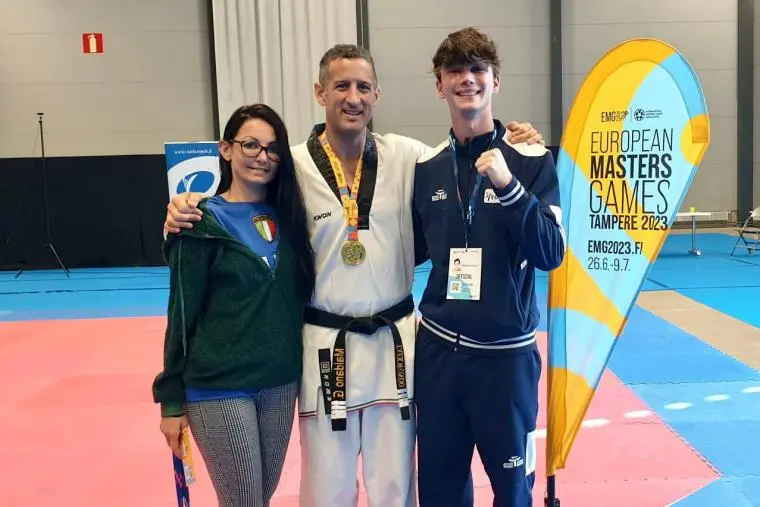 Oro e bronzo ai Master di Taekwondo Europei per il catanzarese Giampiero Maidano images Oro e bronzo ai Master di Taekwondo Europei per il catanzarese Giampiero Maidano