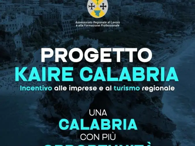 Turismo, sarà presentato domani 27 luglio il progetto "Kaire Calabria" images Turismo, sarà presentato domani 27 luglio il progetto "Kaire Calabria"