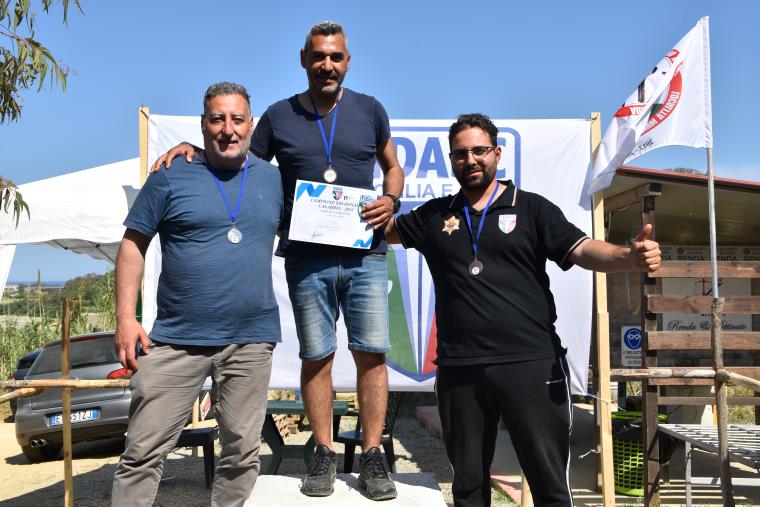 images Sport, Salvatore Ziparo dell’asd Fidasc Tiratori Catanzaresi è campione assoluto